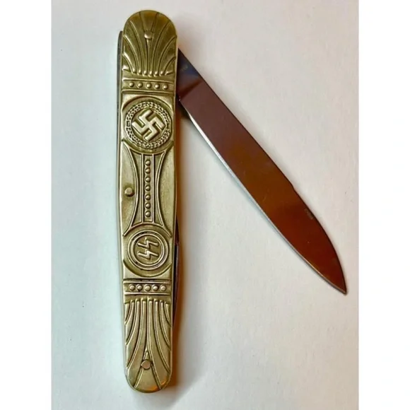 Gold Pocket Knife